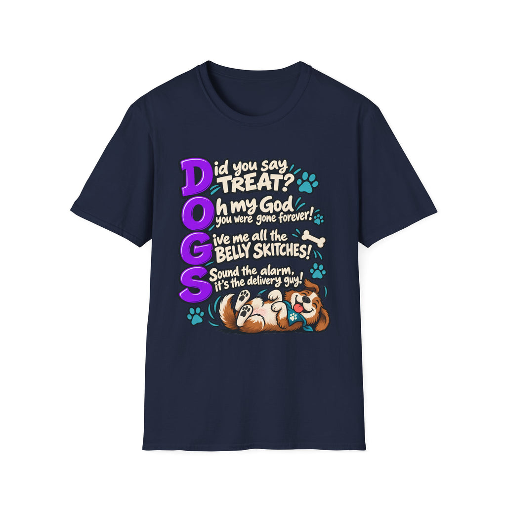 Violet DOGS   T-Shirt