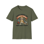 That's What I Do I Break Things I Eat Stuff Graphic T-Shirt