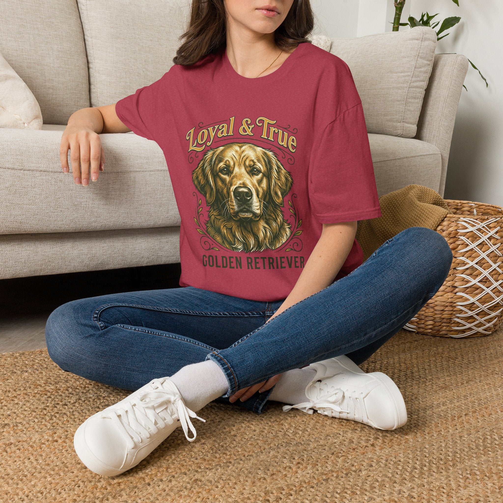 Loyal and True Golden Retriever T-Shirt