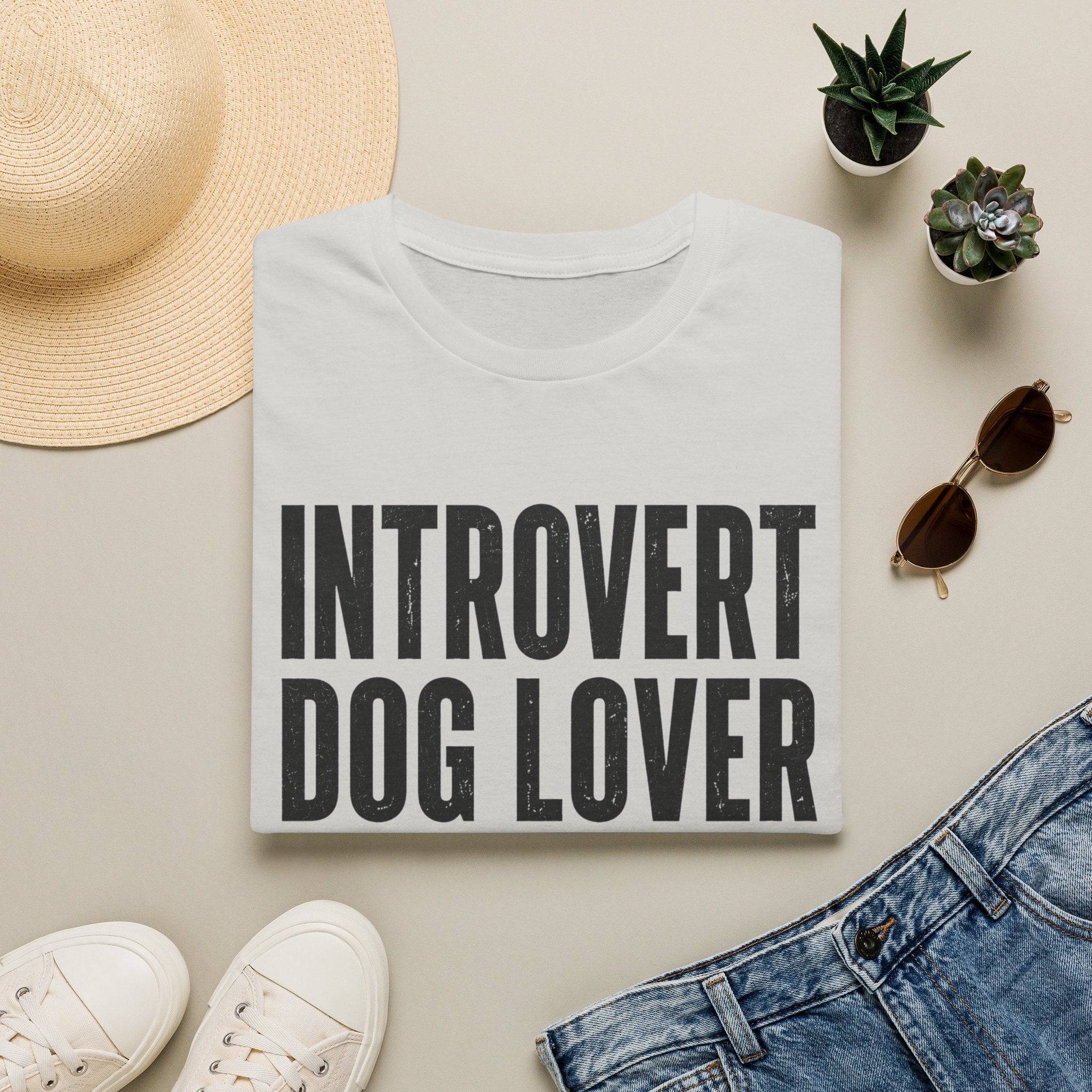 Introvert Dog Lover T-Shirt