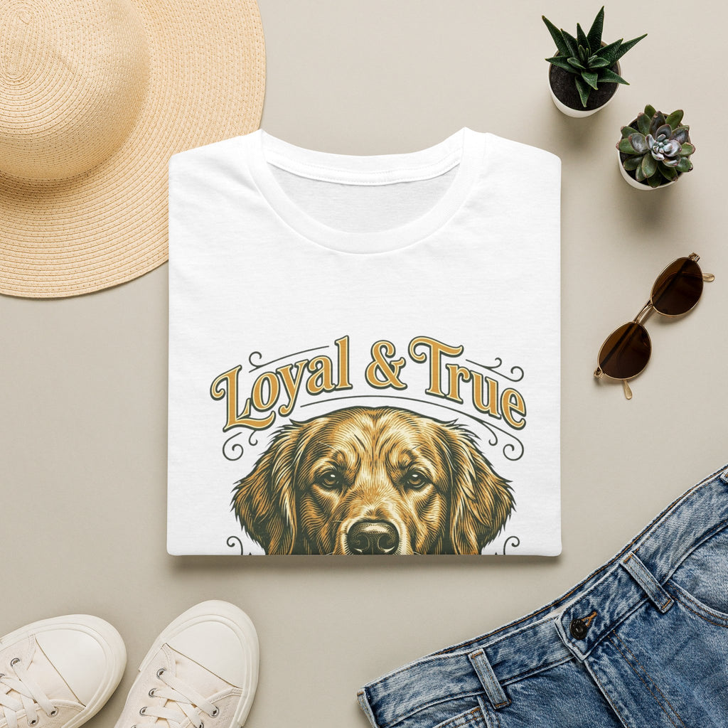 Loyal and True Golden Retriever T-Shirt