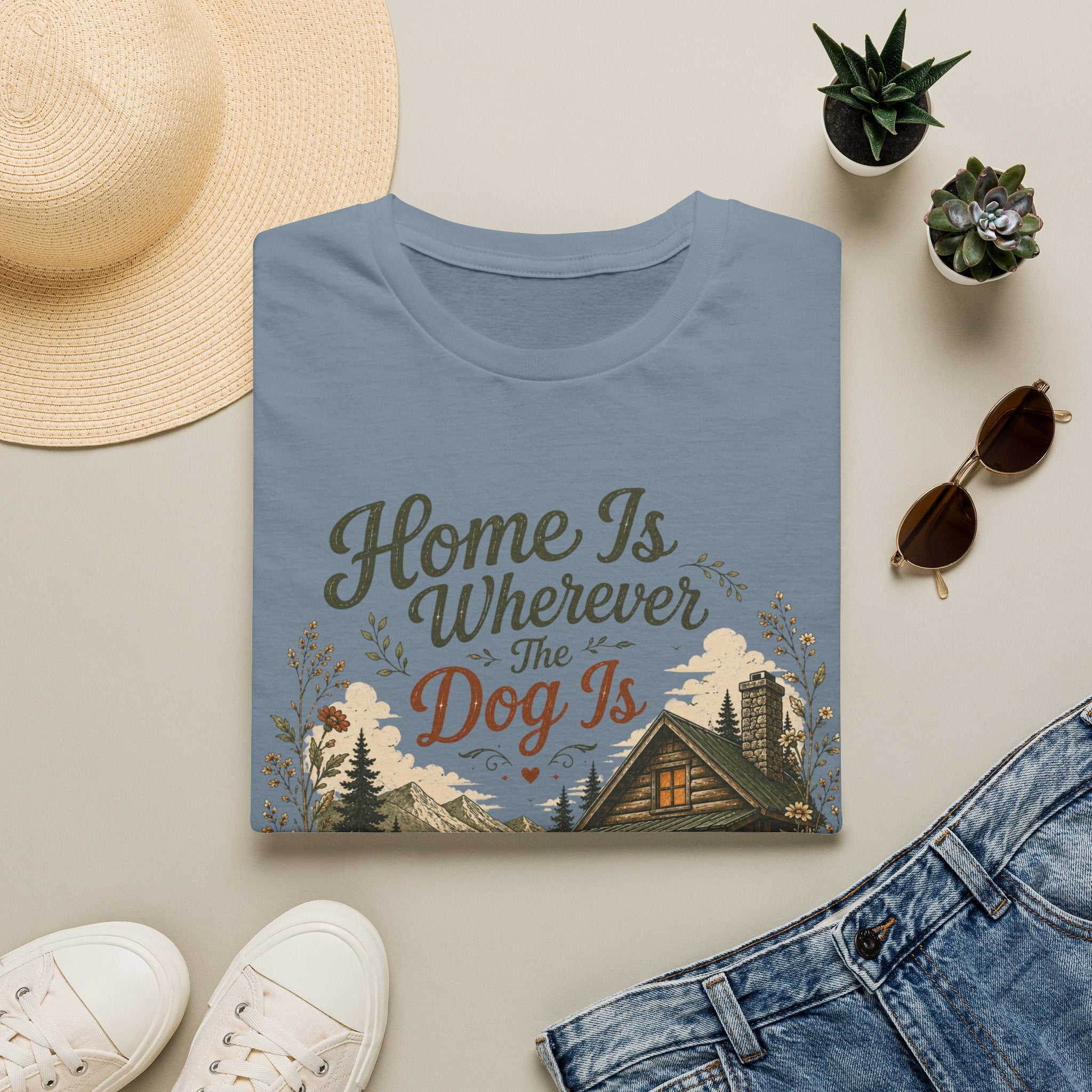 Home is Wherever The Dog Is T-Shirt