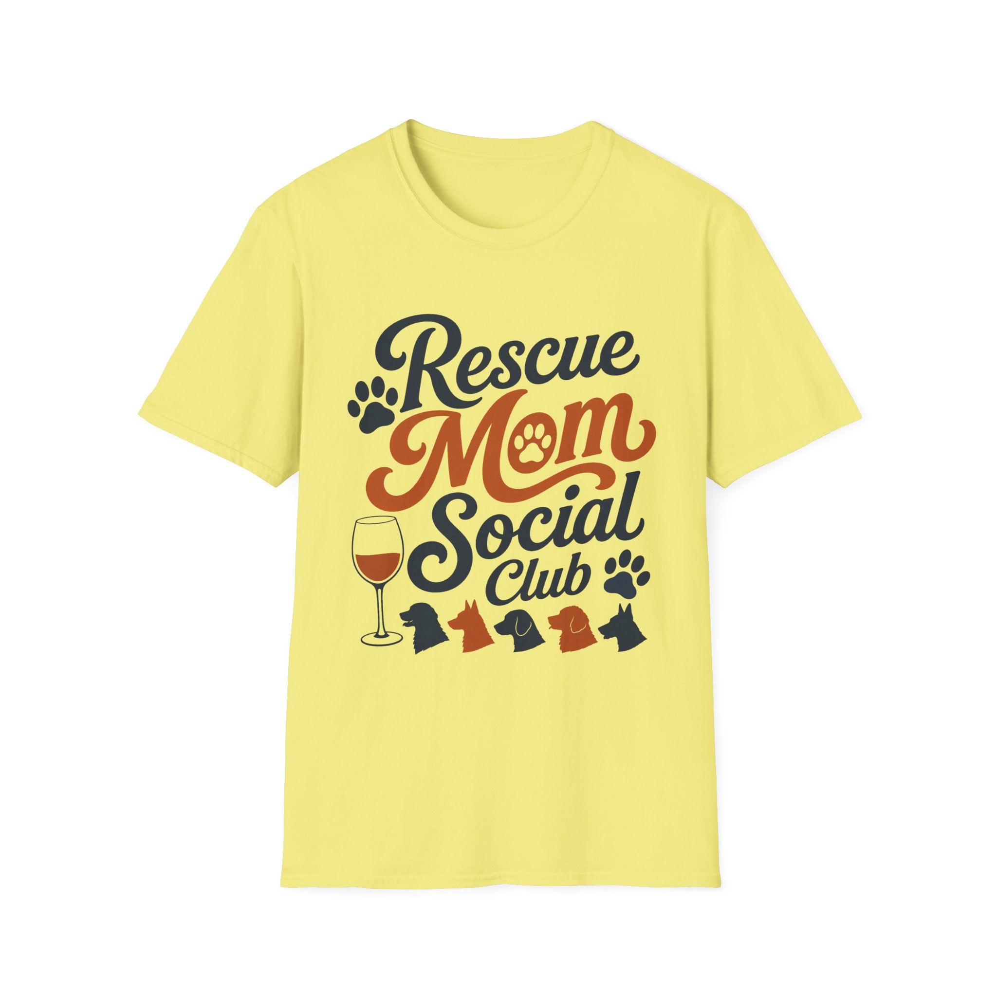 Rescue Mom Social Club T-Shirt