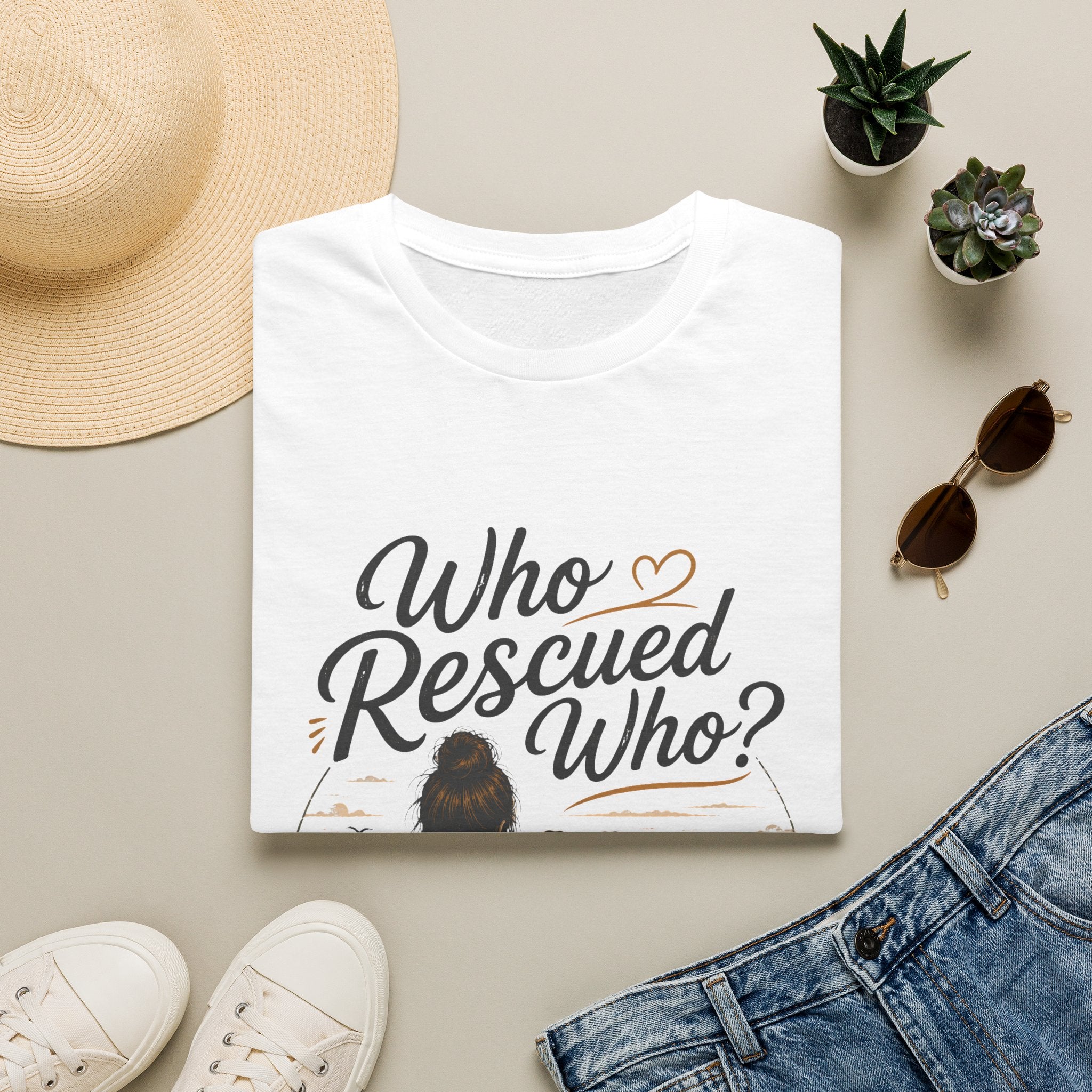 Who Rescued Who 2 T-Shirt