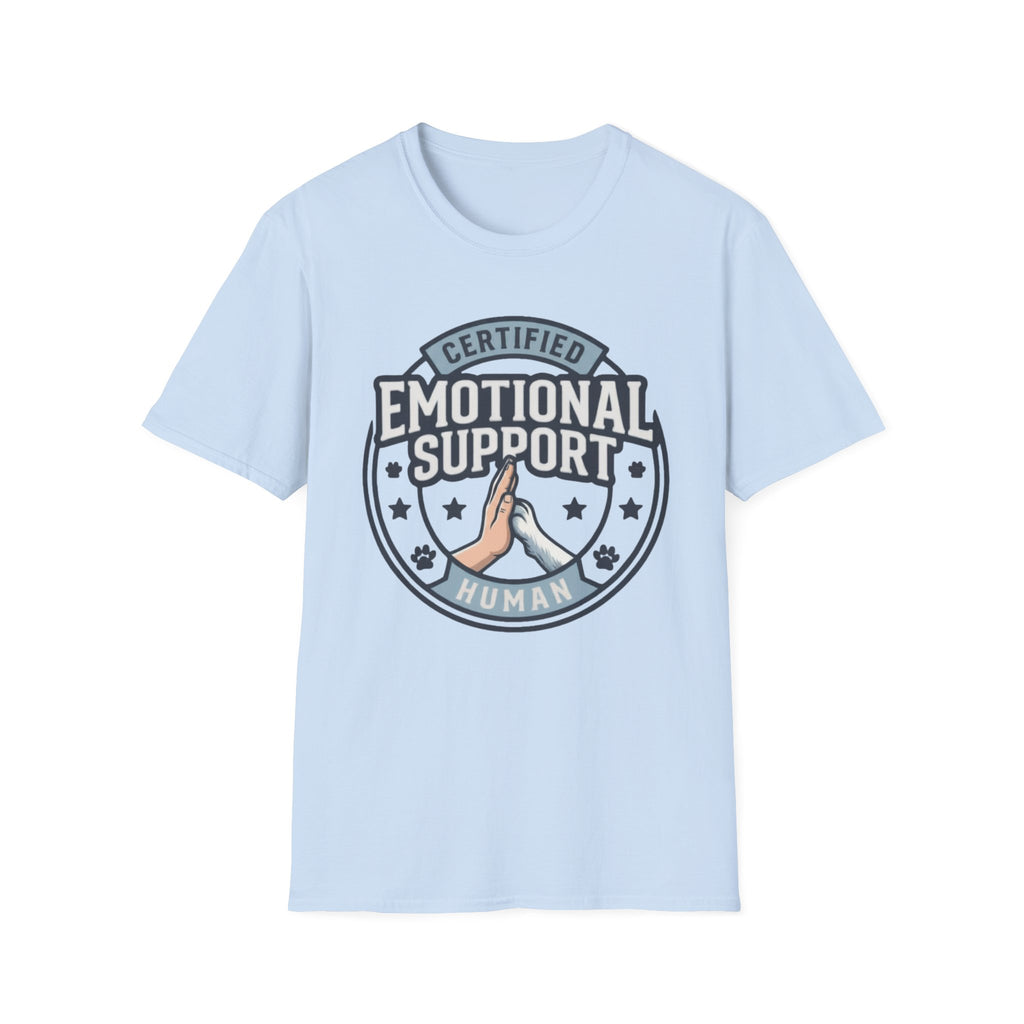 Certified Emotional Support Human T-Shirt
