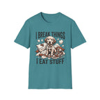 I Break Things I Eat Stuff Puppy T-Shirt