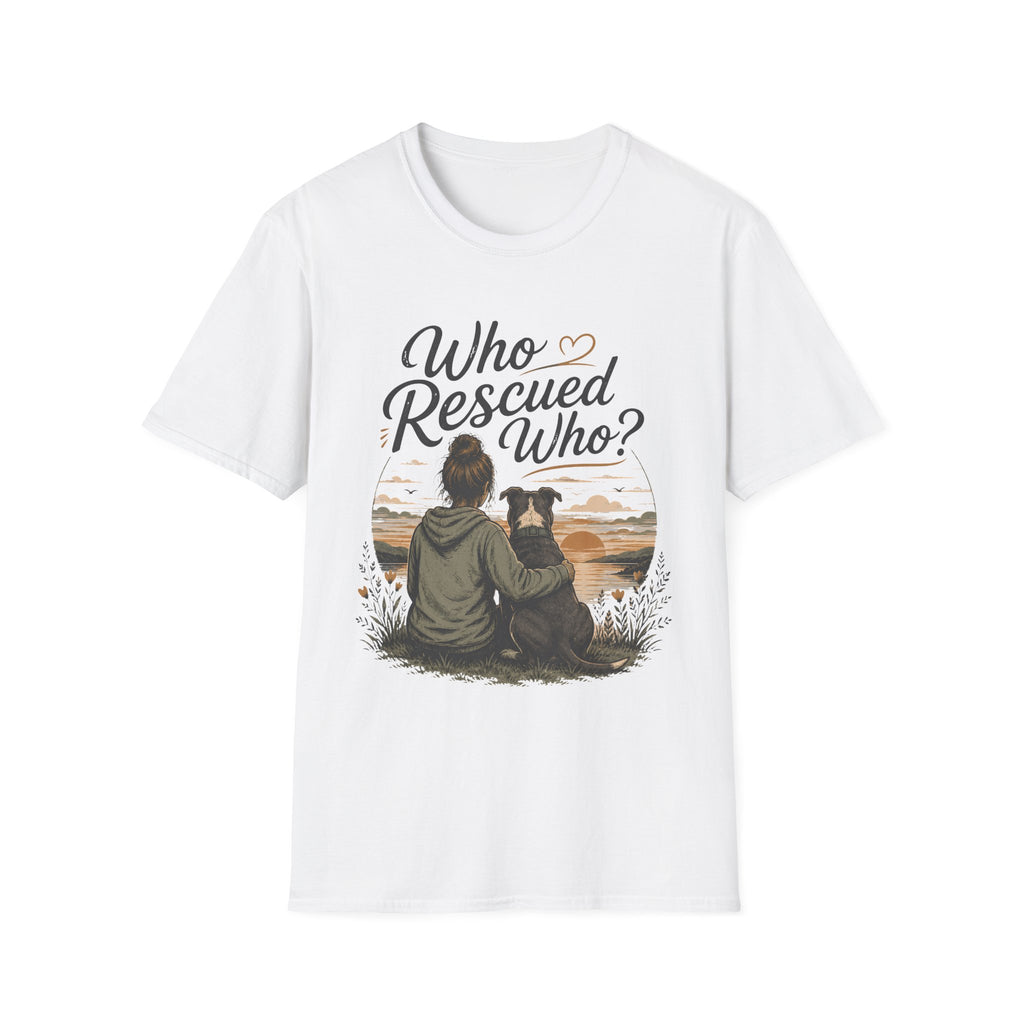 Who Rescued Who T-Shirt