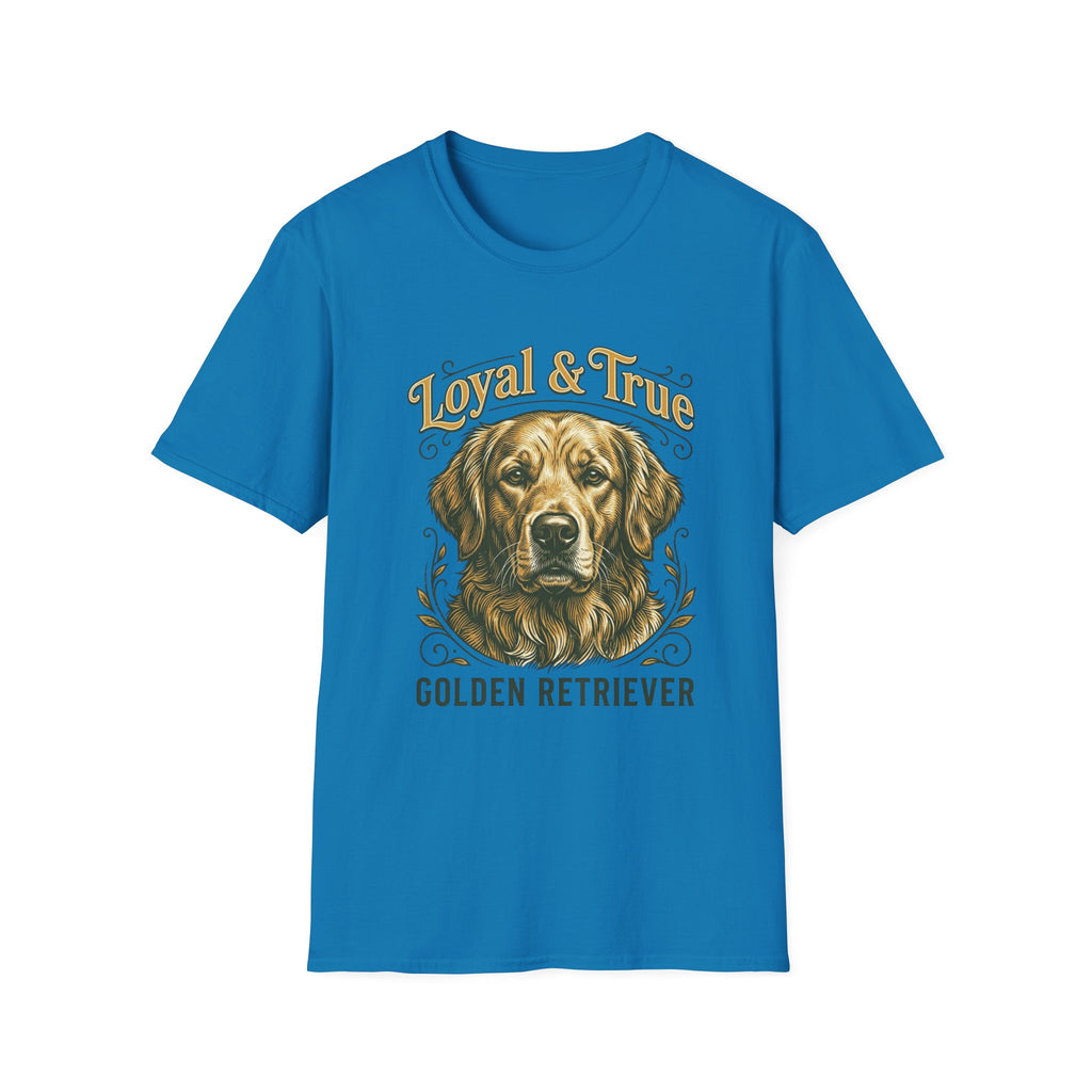 Loyal and True Golden Retriever T-Shirt