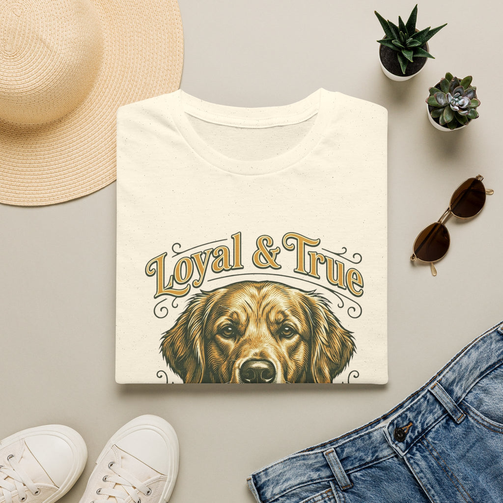 Loyal and True Golden Retriever T-Shirt