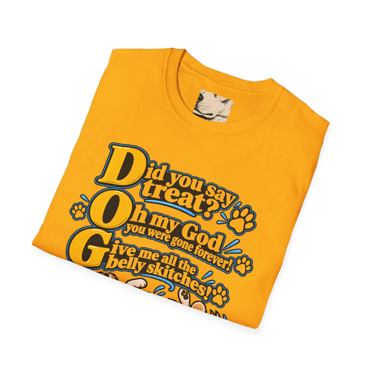 Gold DOGS T-Shirt