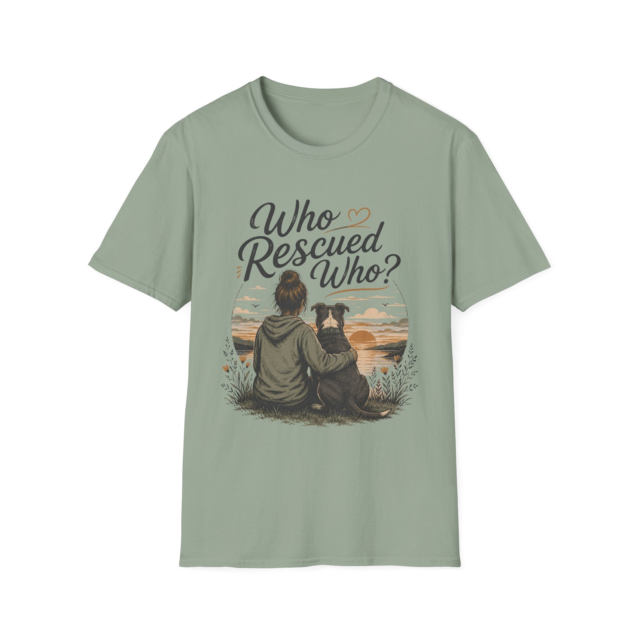 Who Rescued Who T-Shirt