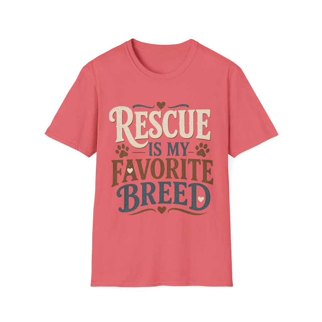 Rescue is My Favorite Breed T-Shirt