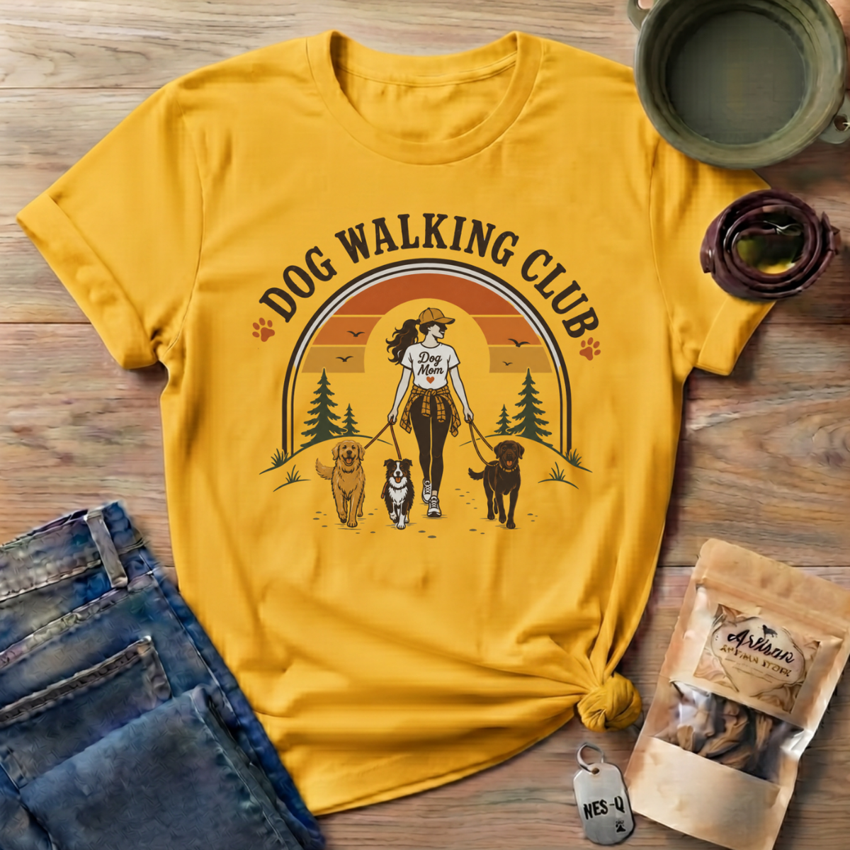Dog Walking Club T-Shirt