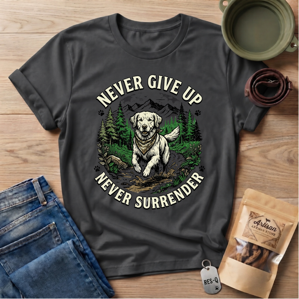 Rugged Never Surrender T-Shirt