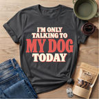 Only Talking Text T-Shirt