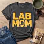 Lab Mom Text T-Shirt