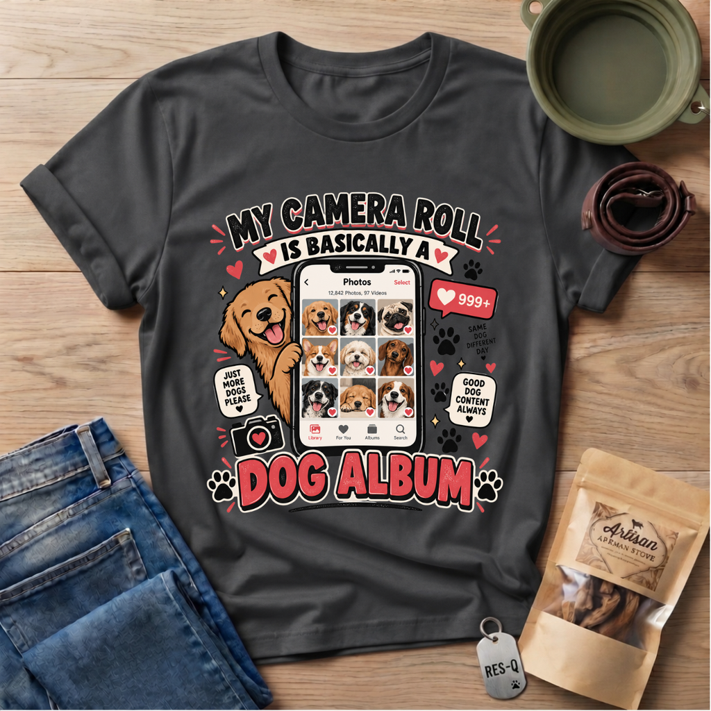Dog Album T-Shirt