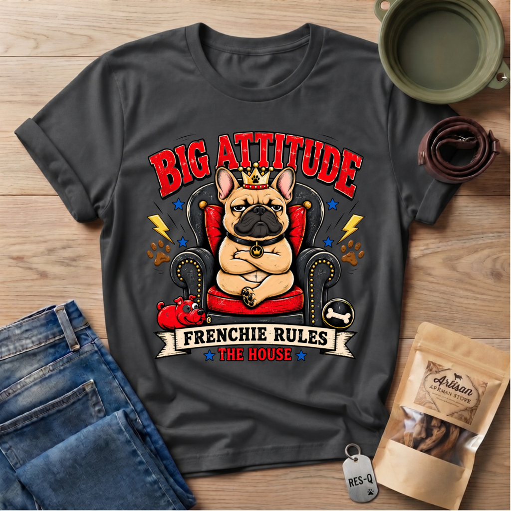 Frenchie Rules House T-Shirt
