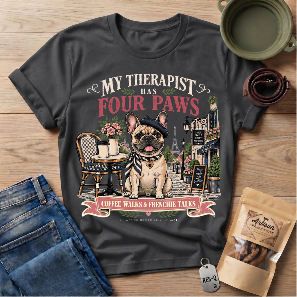 Frenchie Therapist T-Shirt