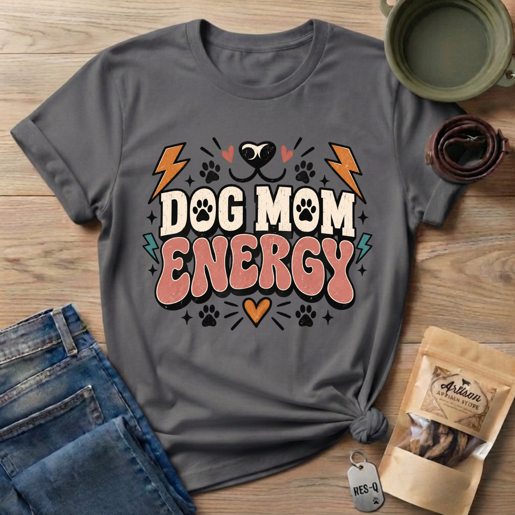 Dog Mom Energy T-Shirt
