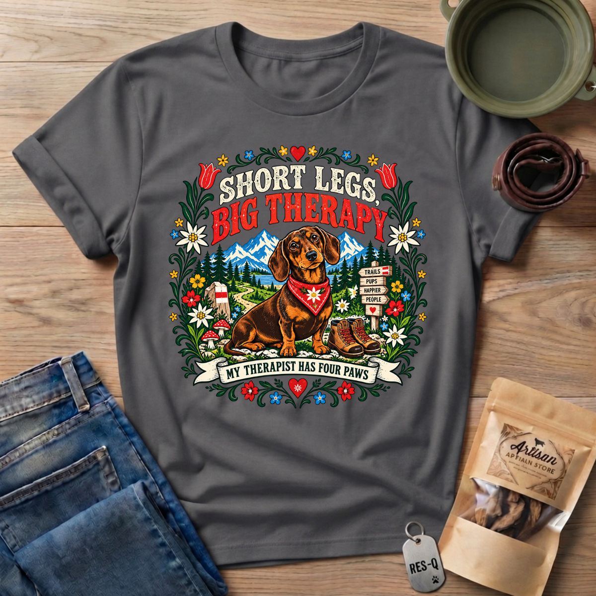 Short Legs Therapy T-Shirt