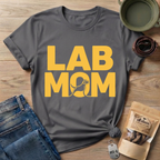 Lab Mom Text T-Shirt