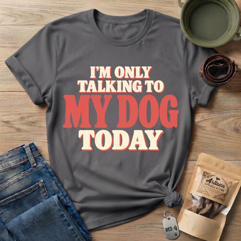 Only Talking Text T-Shirt