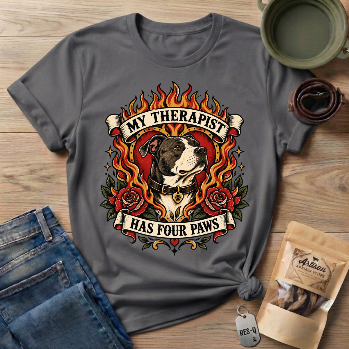 Pit Bull Therapist T-Shirt