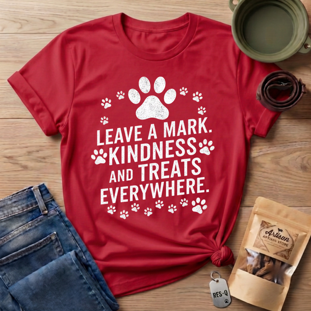 Leave A Mark Kindness and Treats Everywhere T-Shirt