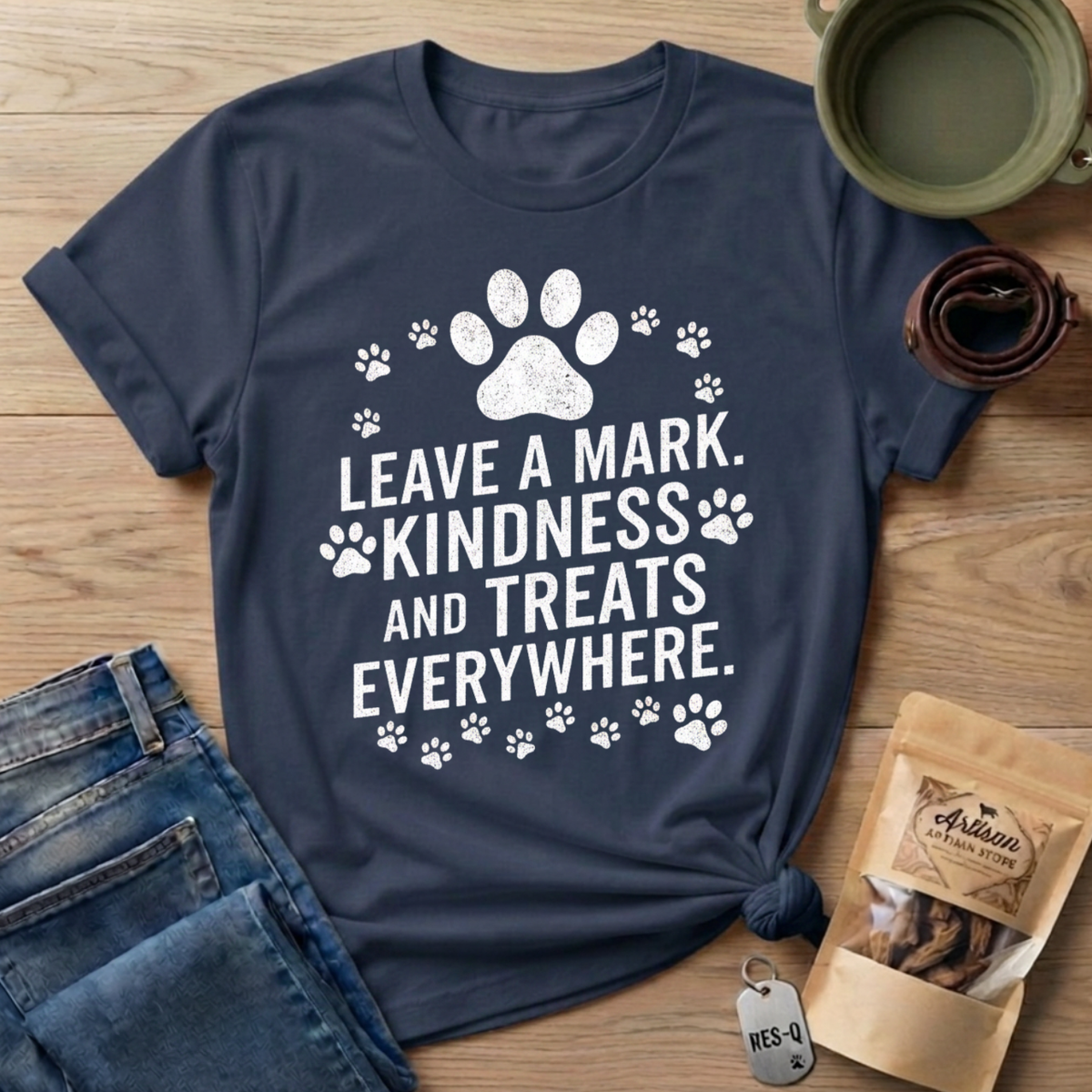 Leave A Mark Kindness and Treats Everywhere T-Shirt