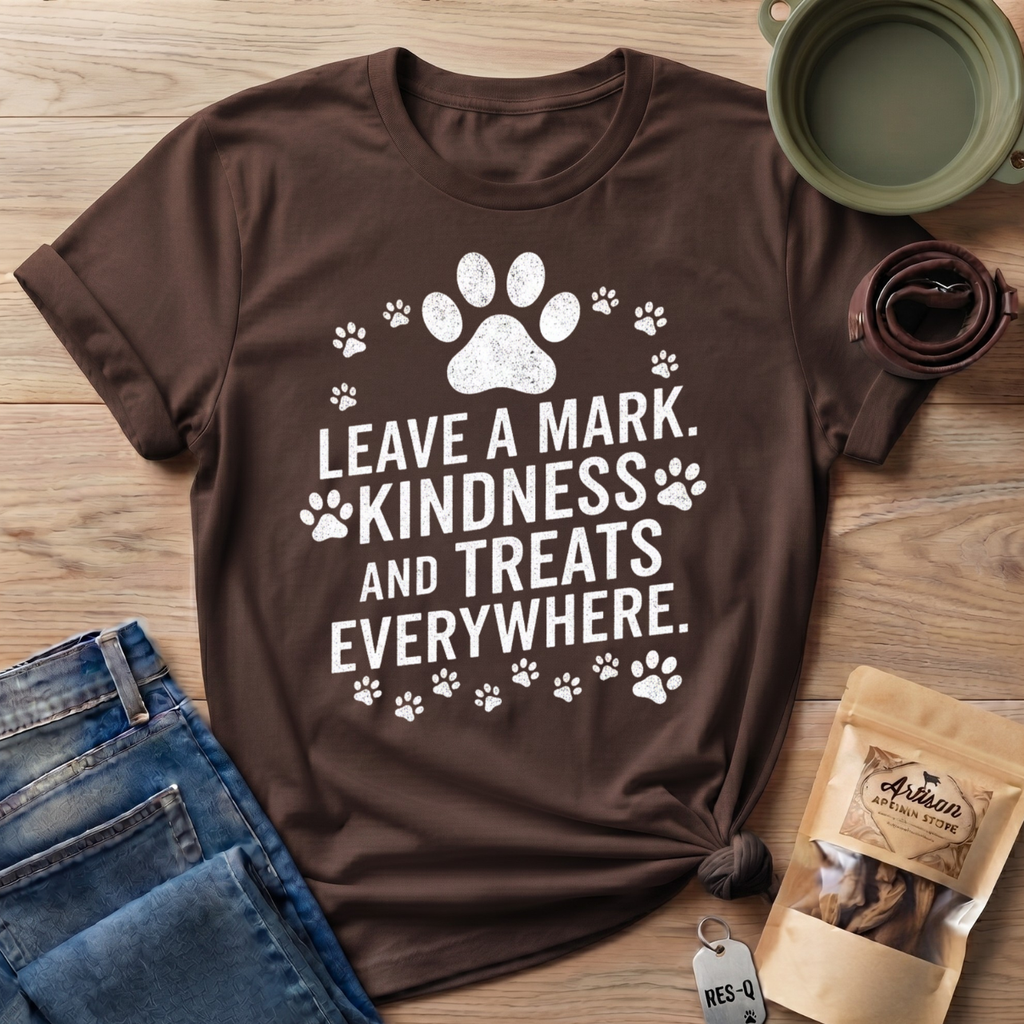 Leave A Mark Kindness and Treats Everywhere T-Shirt