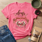 Pawprints Hearts T-Shirt
