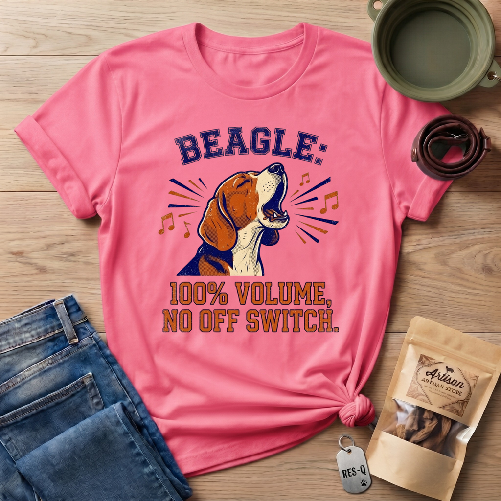 Beagle 100% Volume T-Shirt