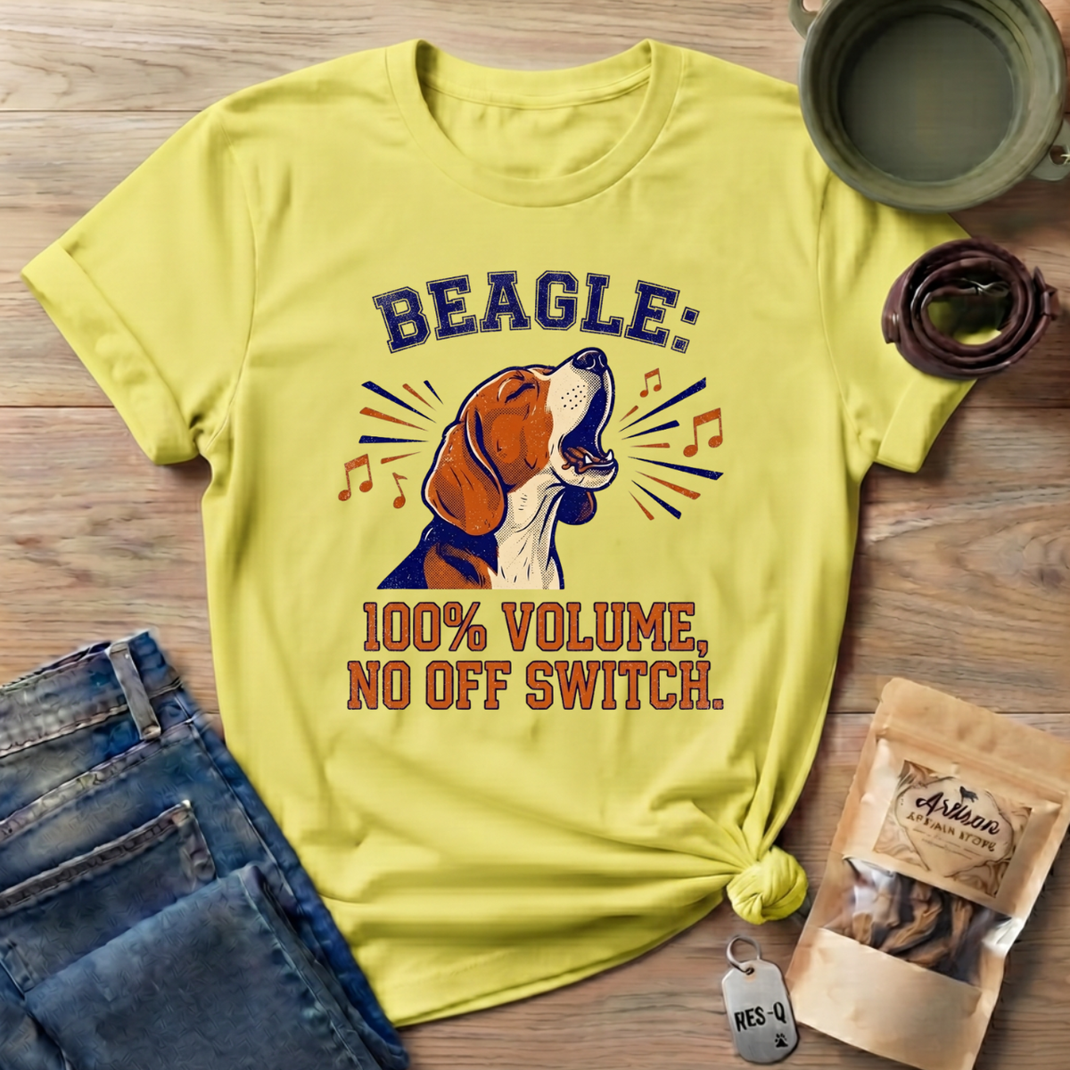 Beagle 100% Volume T-Shirt
