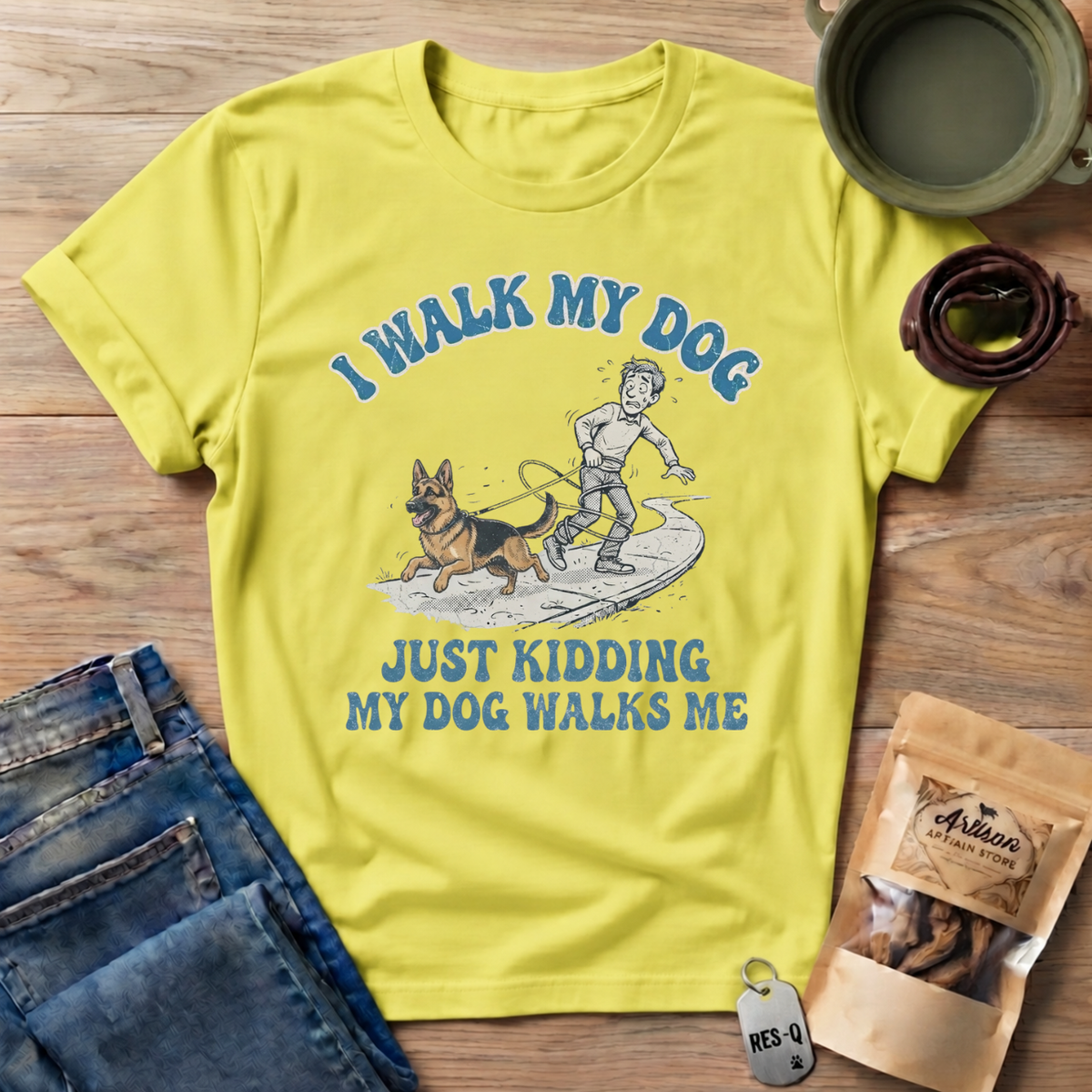 I Walk My Dog T-Shirt