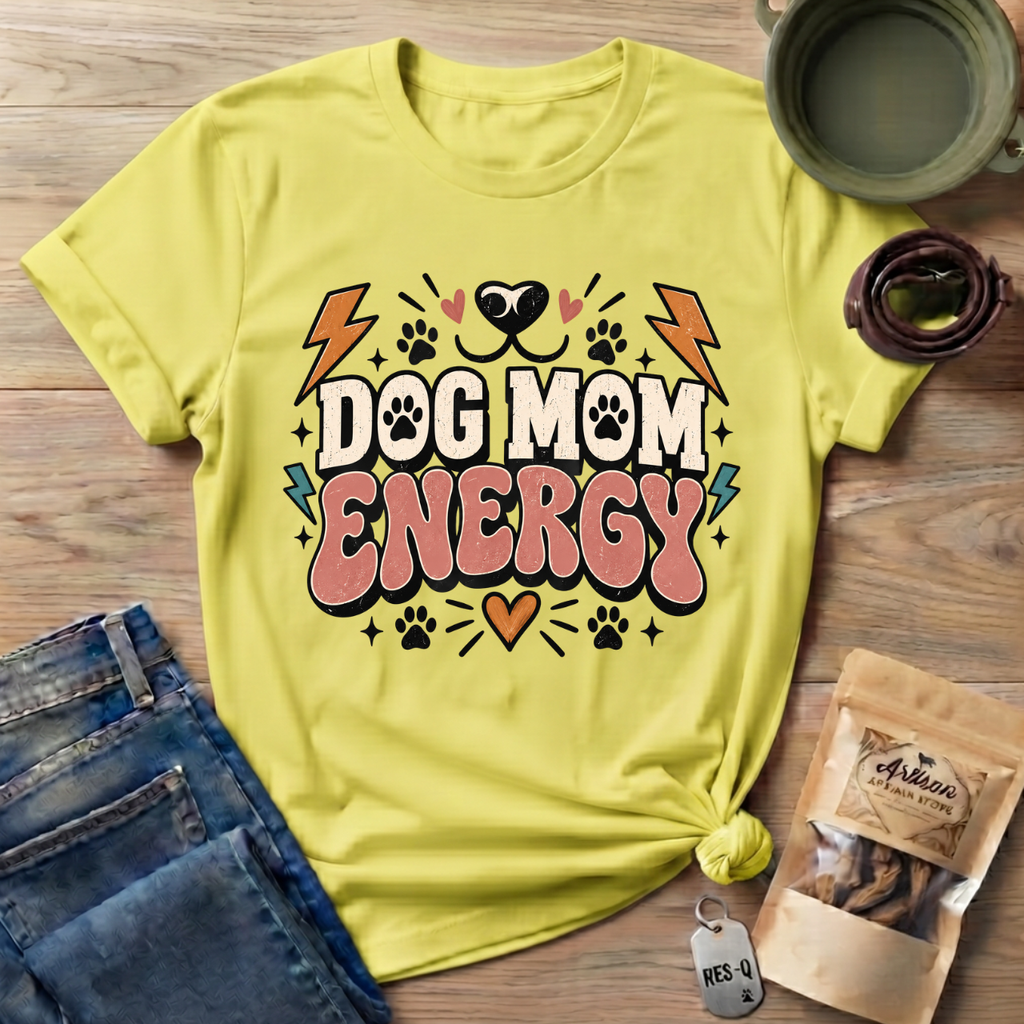 Dog Mom Energy T-Shirt