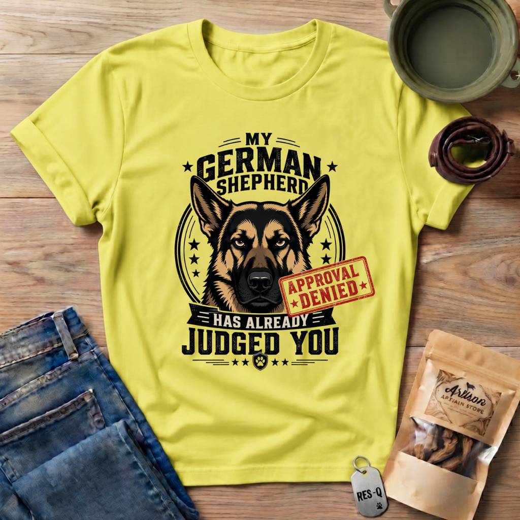 German Sheperd Judge T-Shirt