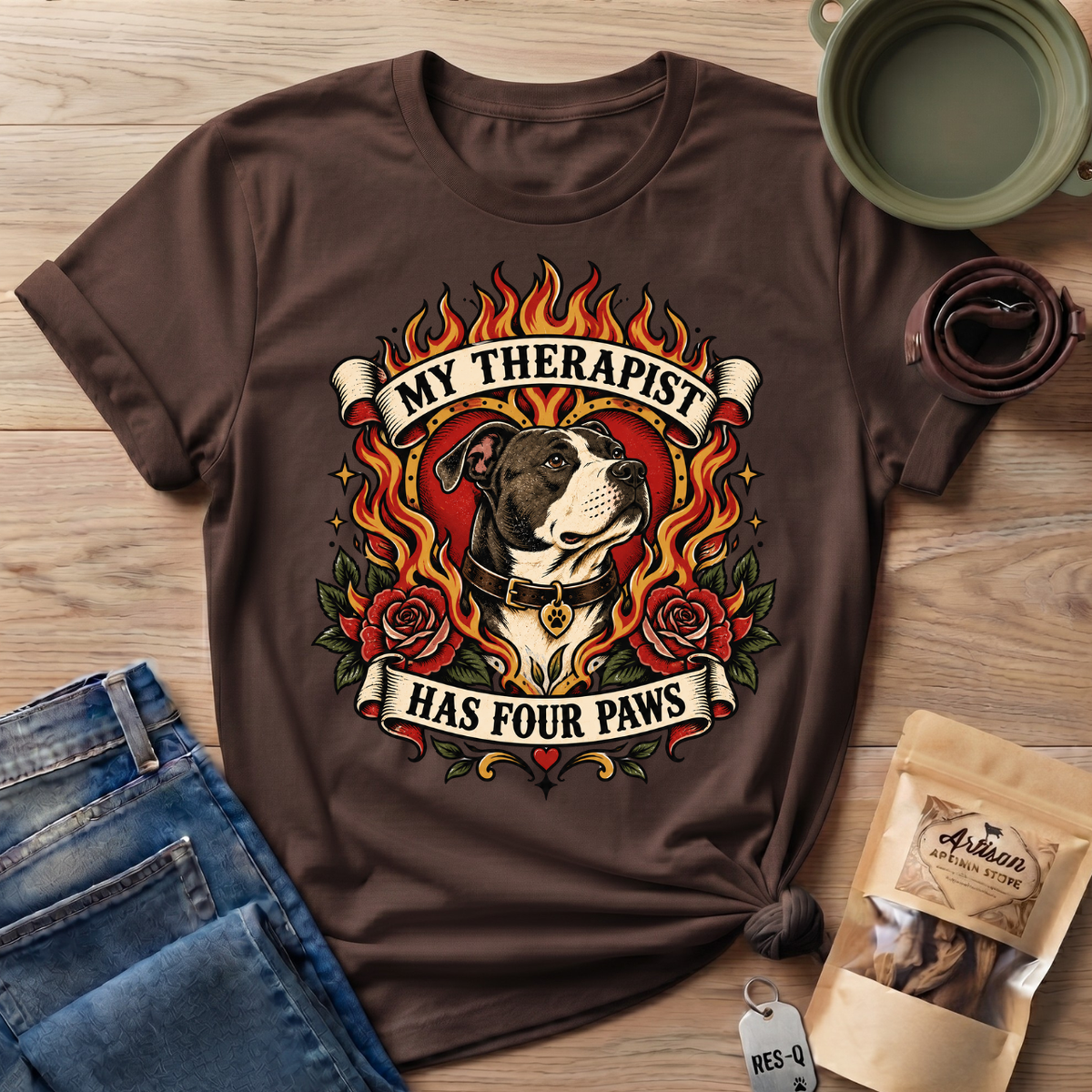 Pit Bull Therapist T-Shirt