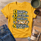 Gold DOGS T-Shirt