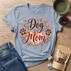 Dog Mom Heart T-Shirt