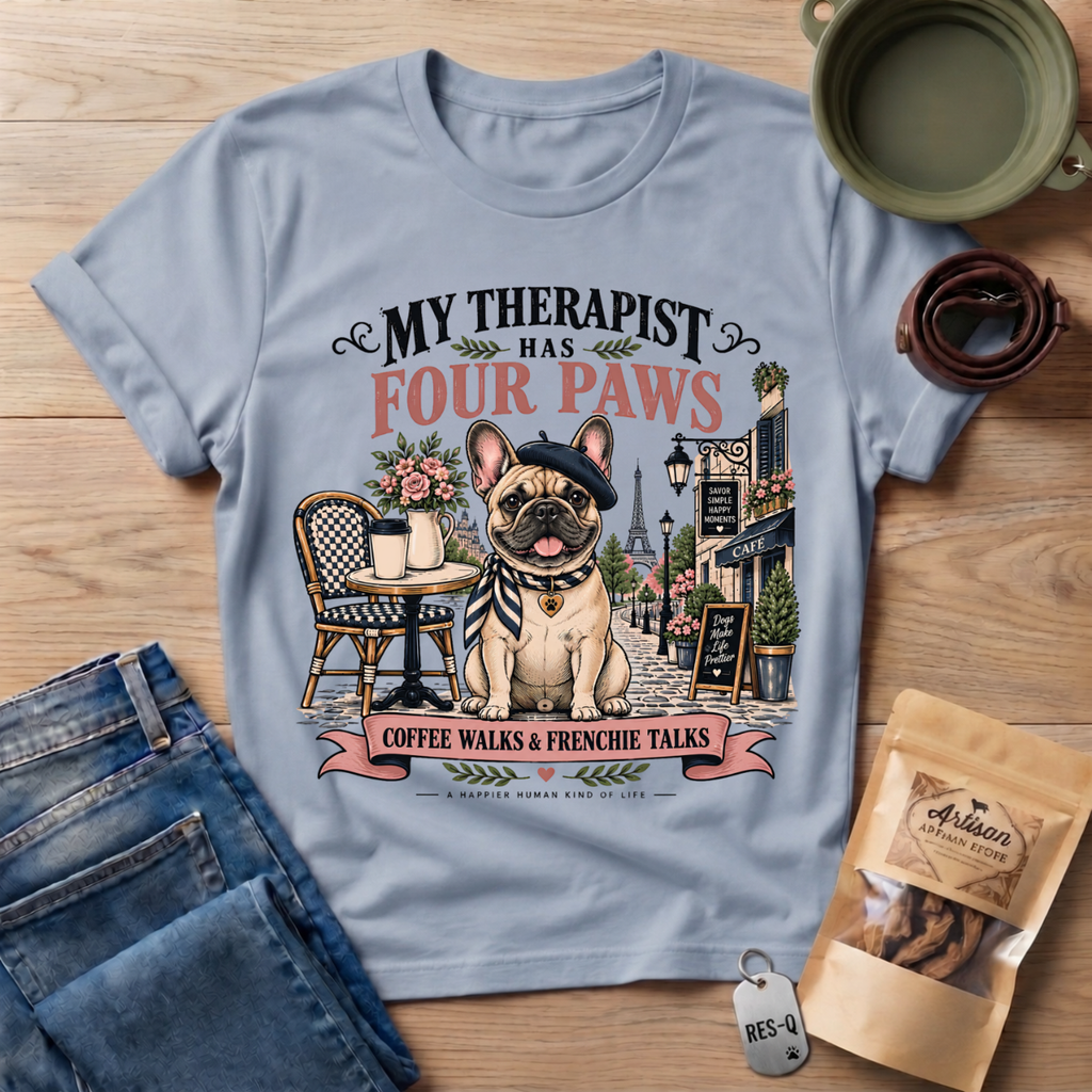 Frenchie Therapist T-Shirt