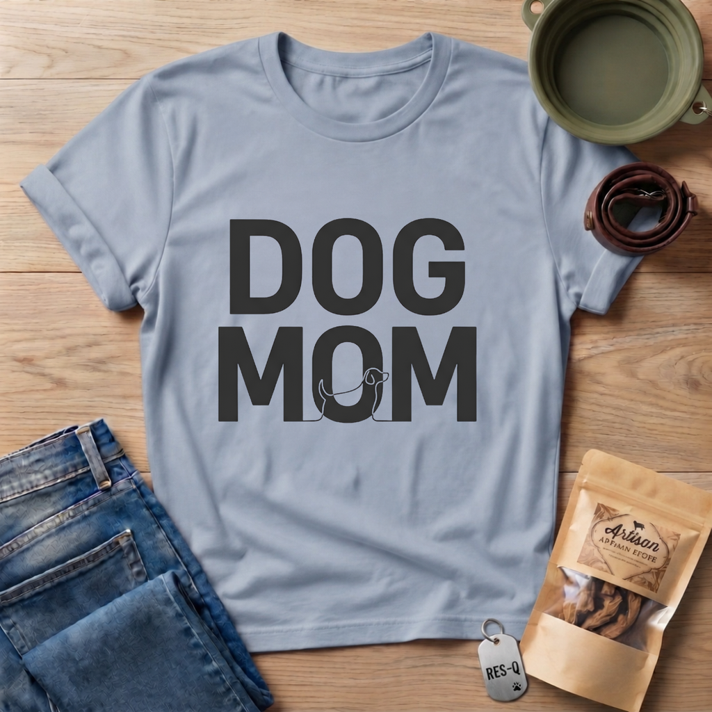 Dog Mom Simple T-Shirt