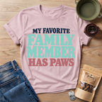 Favorite Family Text T-Shirt