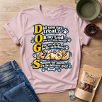 Gold DOGS T-Shirt