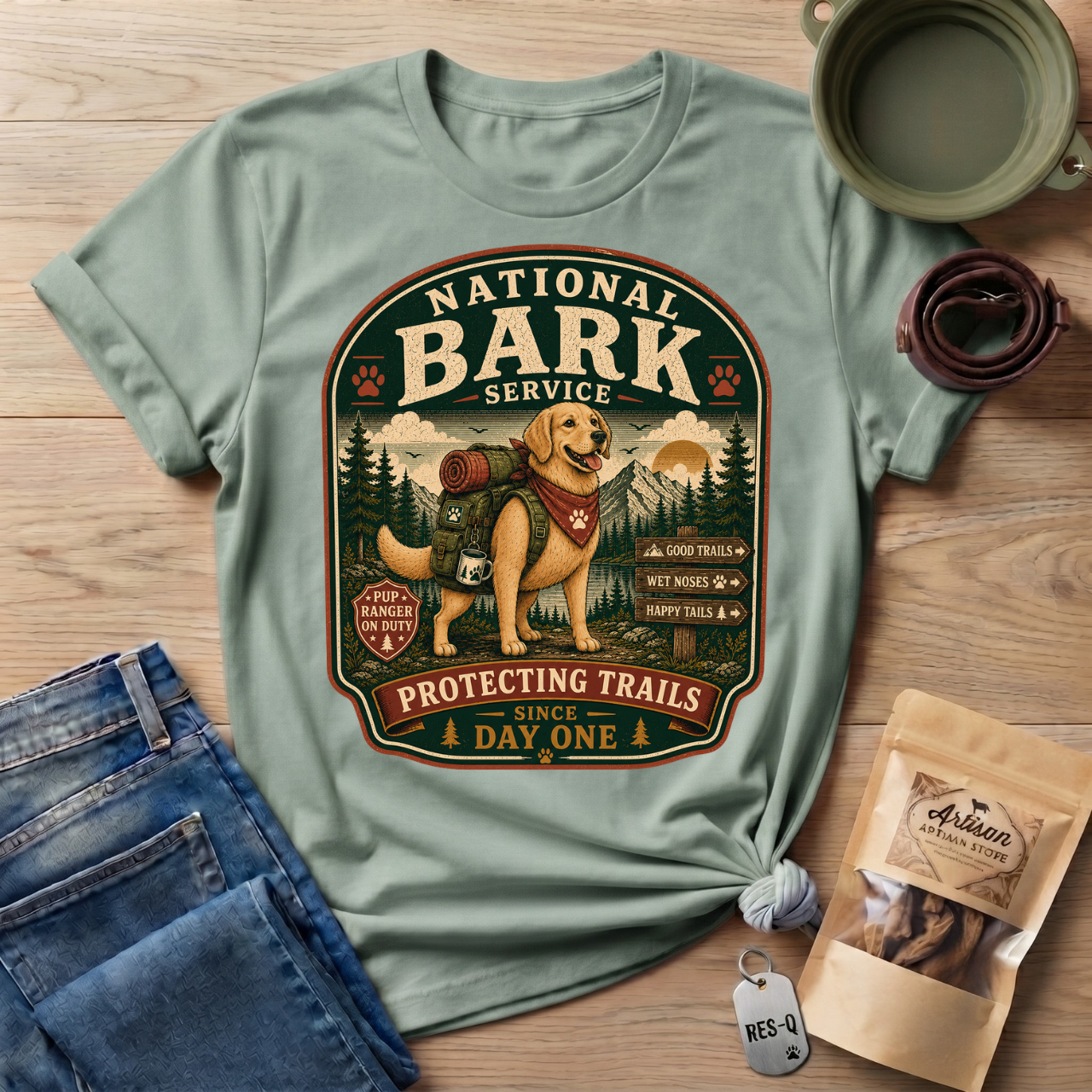 National Bark Service T-Shirt