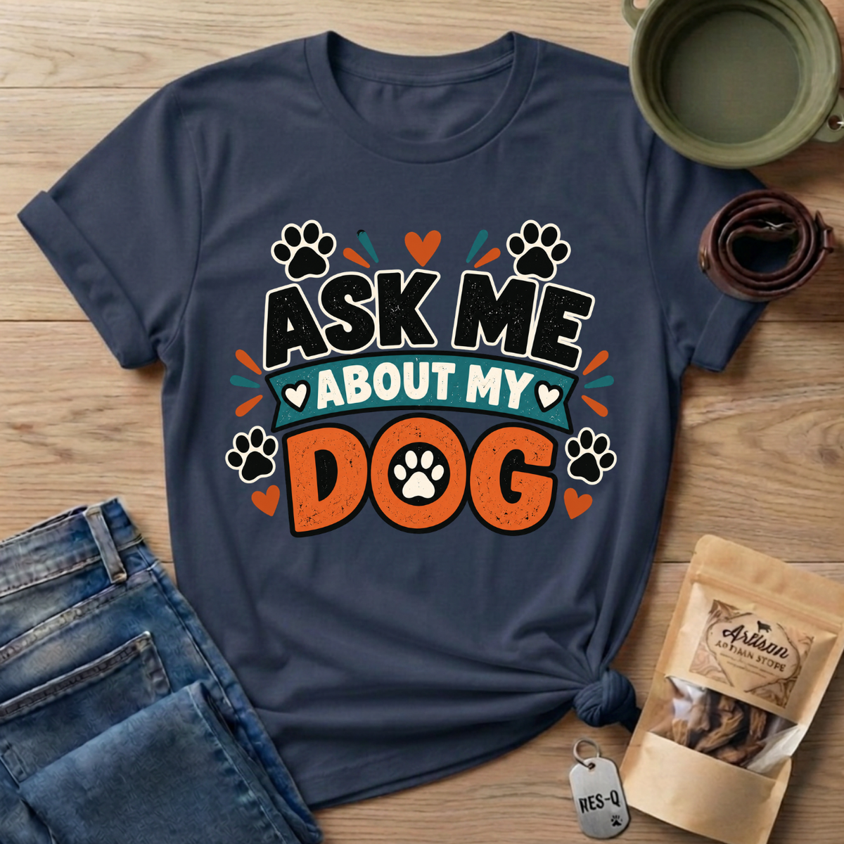 Ask Me About T-Shirt
