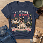Frenchie Therapist T-Shirt
