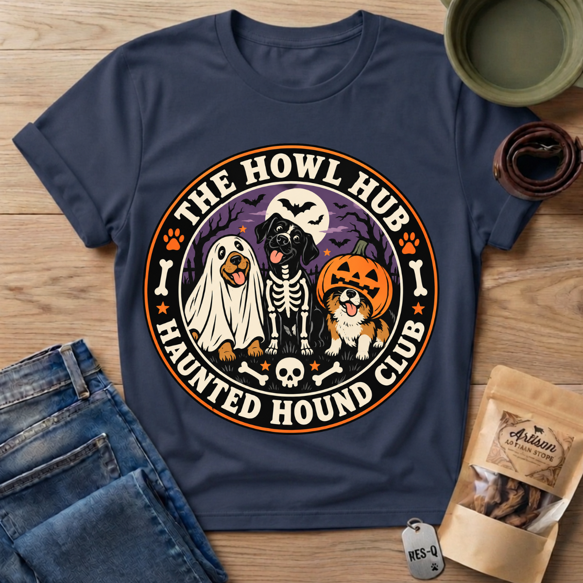 Haunted Hound Club T-Shirt