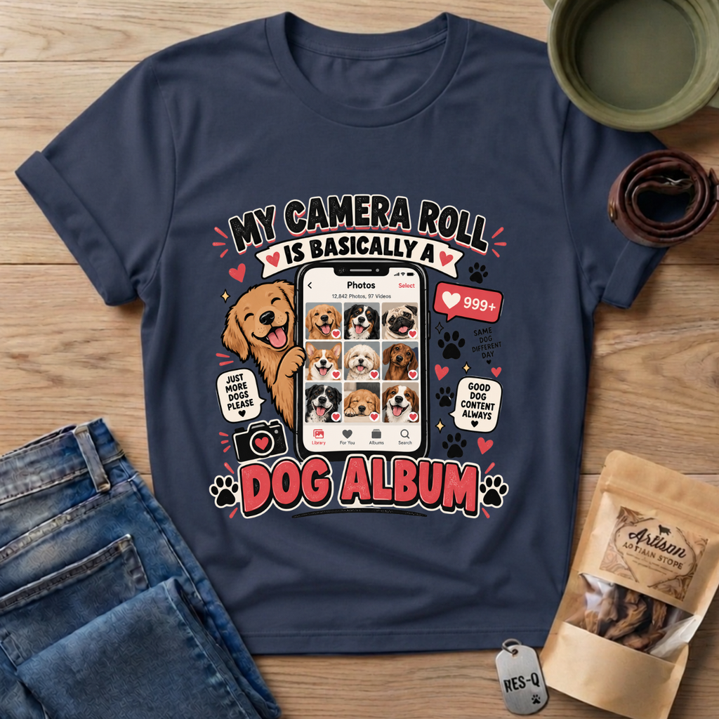 Dog Album T-Shirt