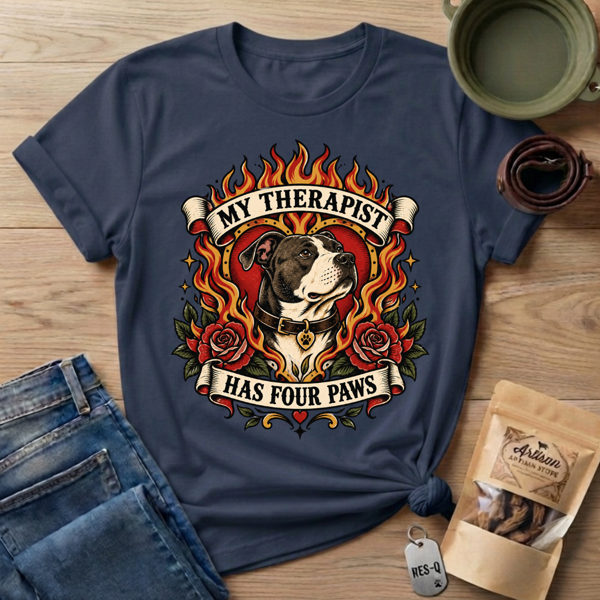 Pit Bull Therapist T-Shirt